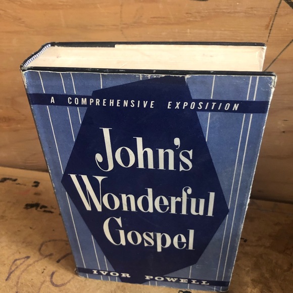 John's Wonderful Gospel Comprehensive Exposition Ivor Powell Signed Vintage 1962 - Picture 3 of 12